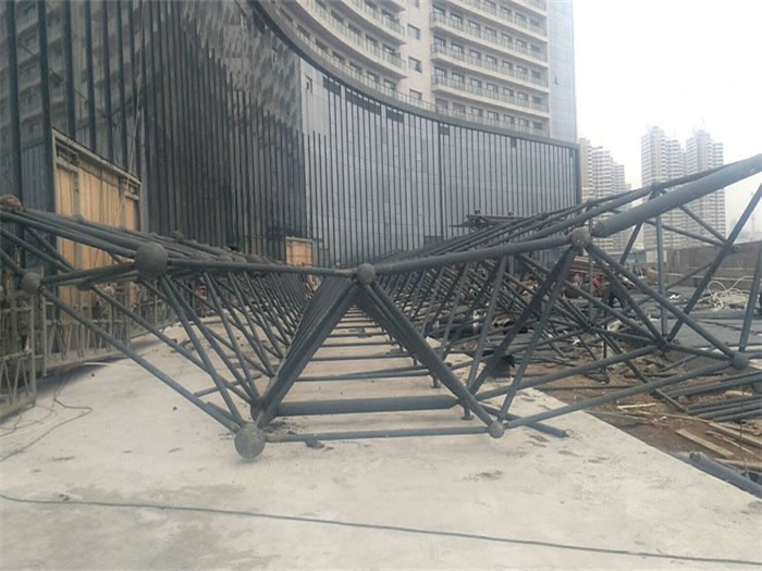 五指山万豪酒店雨棚网架